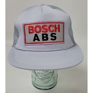 Vintage Bosch ABS Gray Snapback‎ Trucker Hat